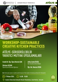 ''Workshop - Sustainable Creative Kitchen Practies''