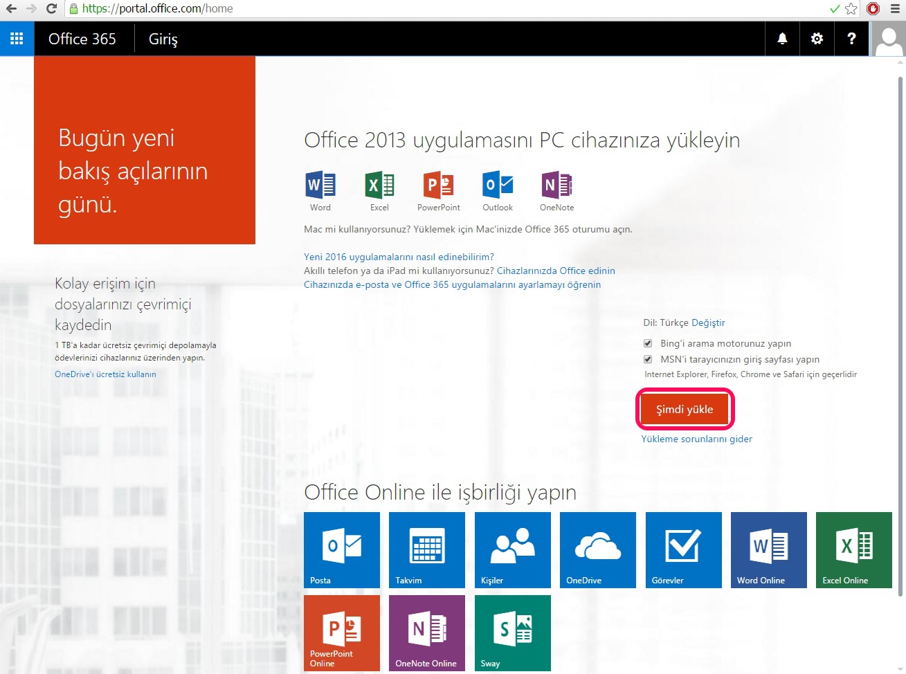 acikogretim sistemi ogrencileri icin office 365 pro plus hizmeti