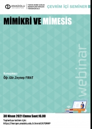 "Mimikri ve Mimesis"