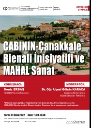 "CABININ - Çanakkale Bienali İnisiyatifi ve MAHAL Sanat"