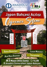 ''Japon Bahçesi Açılışı Öğrenci Şöleni''