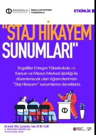 ''Staj Hikayem''