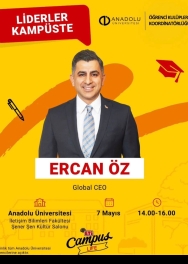 "Liderler Kampüste" Eti Global CEO'su Ercan Öz 