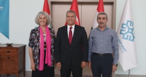 Rektör Adıgüzel'den Maarif Irak temsilciliğine ziyaret
