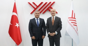 Rektörümüz Prof. Dr. Yusuf Adıgüzel’den YÖK Başkanı Prof. Dr. Erol Özvar’a ziyaret