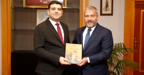  Ankara Müzik ve Güzel Sanatlar Üniversitesi Rektörü Prof. Dr. Özden Anadolu Üniversitesini ziyaret etti