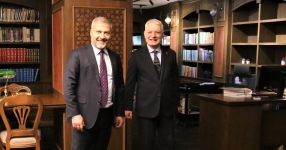  Anadolu Üniversitesi Rektörü Prof. Dr. Yusuf Adıgüzel, Rekabet Kurumu Başkanı Birol Küle ile bir araya geldi