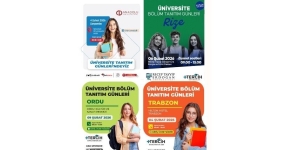  Anadolu Üniversitesi, üniversite ve bölüm fuarlarında öğrenci adaylarının yanında