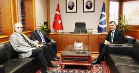  İTÜ Rektörü Mandal’dan Rektör Adıgüzel’e ziyaret