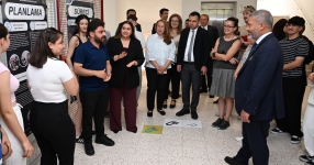  Engelliler Entegre Yüksekokulundan "Yıl Sonu Sergisi"